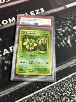 PSA 7 BELLOSSOM 2000 Pokemon Japanese Neo #182 HOLO - Image 1