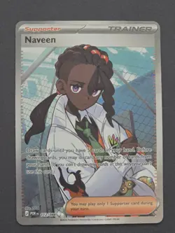 Pokemon TCG - Naveen 112/088 - Perfect Order - Full Art - NM+ - Image 1