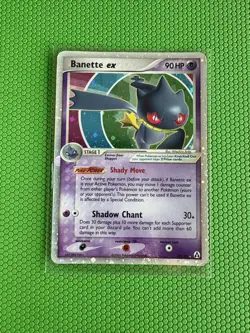 2006 POKEMON EX LEGEND MAKER BANETTE EX 85/92 ULTRA RARE HOLO - Image 1