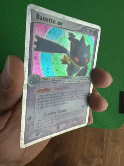 2006 POKEMON EX LEGEND MAKER BANETTE EX 85/92 ULTRA RARE HOLO - Image 3