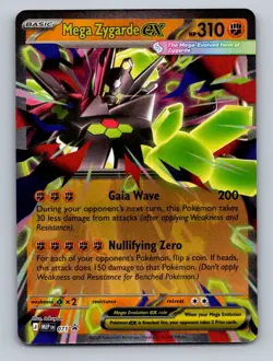 Pokemon TCG Mega Zygarde ex Holo Double Rare ME03: Perfect Order 047/088 - Image 1