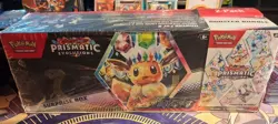 Pokemon TCG Prismatic Evolutions Booster Bundle + Surprise Box - SEALED - Image 1