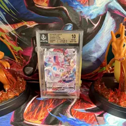 Pokemon Sylveon VMAX Brilliant Stars Trainer Gallery Ultra Rare Beckett 10 - Image 1