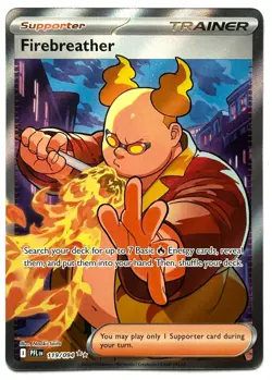 Firebreather 119/094 - Pokemon TCG - Phantasmal Flames Ultra Rare Holo - M/NM - Image 1