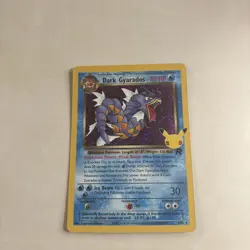 2021 Pokemon TCG Dark Gyarados 8/82 Celebrations Holo Rare NM/M - Image 1