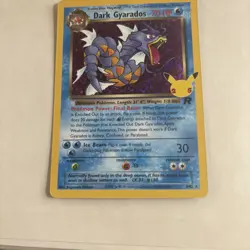 2021 Pokemon TCG Dark Gyarados 8/82 Celebrations Holo Rare NM/M - Image 3