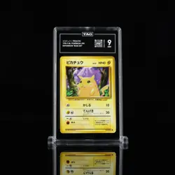 Pokemon TCG 1996 Japanese Base Set ヒカチュウ Pikachu TAG 9 MINT - Image 1