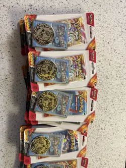 Lot Of 50 Pokemon Surging Sparks Booster Pack. 26 wooper 24 pachirisu Sealed. - Image 1