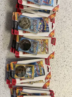 Lot Of 50 Pokemon Surging Sparks Booster Pack. 26 wooper 24 pachirisu Sealed. - Image 2