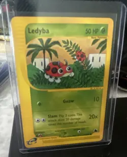 Pokemon Ledyba 73/144 Skyridge Regular Common 50 HP Basic English Unlimited - Image 1