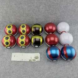 [Lots of 12] POKEMON TCG Poke Ball Metal EMPTY Tins & Stickers ONLY - No Packs - Image 1