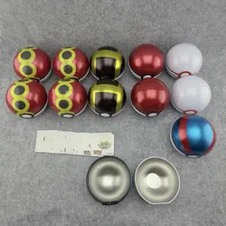 [Lots of 12] POKEMON TCG Poke Ball Metal EMPTY Tins & Stickers ONLY - No Packs - Image 2