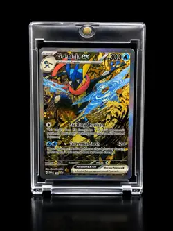 🔥 Greninja EX #132 SV Black Star Promo SIR Pokemon TCG Shrouded Fable Alt Art - Image 1