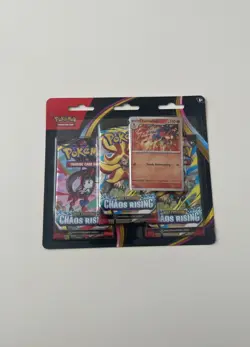 Pokemon TCG Chaos Rising 3 Pack Blister (Charmeleon) - Brand New and Sealed - Image 1