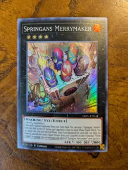 Springans Merrymaker LIOV-EN041 Super Rare 1st Edition Near Mint Yu-Gi-Oh! - Image 1