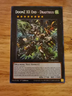 Yu-Gi-Oh TCG - DoomZ XII End - Drastius (DOOD-EN045) - Image 1