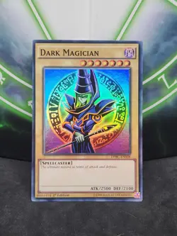 Yugioh Dark Magician DPBC EN008 Super Rare 1st Edition NM - Image 1
