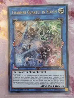 Charmer Quartet in Bloom - BLZD-EN050 - Ultra Rare - 1st Ed - YUGIOH - NearMint - Image 1