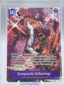 Donquixote Doflamingo - OP14-069 (Alternate Art) - The Azure Sea's Seven (OP14) - Image 1