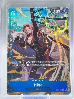 Hina (Alternate Art) EB03-025 Extra Booster: One Piece Heroines Edition Foil - Image 1