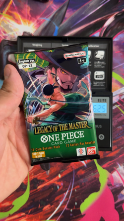 (VERY HEAVY)🔥26.25g One Piece OP-12 Legacy Of The Master booster NEW SEALED - Image 2