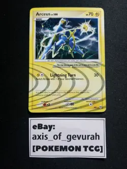 Arceus [Lightning] - AR6 Pokemon Cards 2009 [NM+] - Image 1