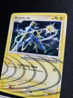 Arceus [Lightning] - AR6 Pokemon Cards 2009 [NM+] - Image 2