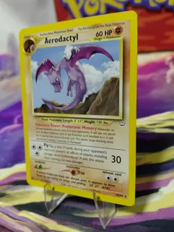 Pokemon TCG Aerodactyl Neo Revelation Card 15/64 Unlimited Rare NM/LP VERY CLEAN - Image 2
