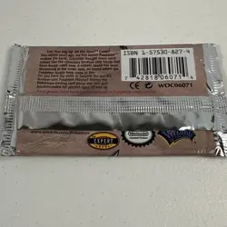 1999 Pokemon Booster Pack Zapdos Factory Sealed Trading Card Game VINTAGE - Image 2