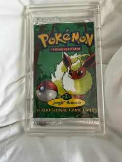 1999 Pokemon Jungle Booster Pack Factory Sealed Trading Card Game VINTAGE - Image 1