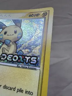 Pokemon Card English Minum 41/107 Ex Deoxys Reverse Stamped Vintage - Image 3