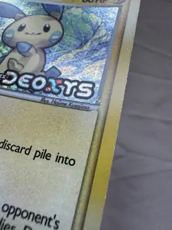 Pokemon Card English Minum 41/107 Ex Deoxys Reverse Stamped Vintage - Image 4
