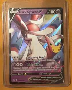 Dark Sylveon V SWSH134 SWSH: Sword & Shield Promo Cards Holo - Image 1