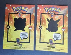 JIGGLYPUFF X WIGGLYTUFF LOT - POKEMON KANTO CARDS TOP POKEDEX CCG FOIL - Image 2