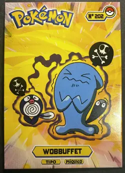 WOBBUFFET - POKEMON JOHTO CARDS TOP POKEDEX CCG FOIL - Image 1