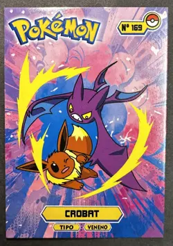 CROBAT - POKEMON JOHTO CARDS TOP POKEDEX CCG FOIL - Image 1