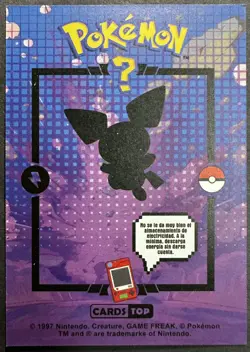 PICHU - POKEMON JOHTO CARDS TOP POKEDEX CCG FOIL - Image 2