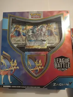 Pokemon TCG: Zacian V League Battle Deck Trading Card Games 820650807978 - Image 1