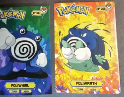 POLIWAG X POLIWHIRL X POLIWRATH LOT - POKEMON KANTO CARDS TOP POKEDEX CCG FOIL - Image 3