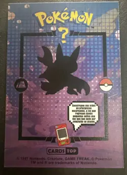 GLIGAR - POKEMON JOHTO CARDS TOP POKEDEX CCG FOIL - Image 2