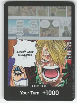 DON!! Card Ivankov & Sanji Double Pack Set Vol. 3 Foil Wings of the Captain NM - Image 1