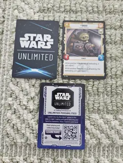 Star Wars Unlimited Promo Card - The Mandalorian and Grogu Movie Promo Pack 2026 - Image 2