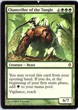 Chancellor of the Tangle R New Phyrexia 106 LP MTG - Image 1