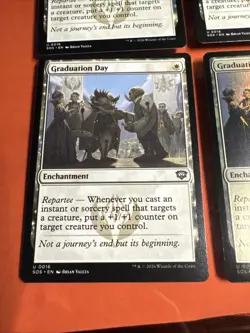 Graduation Day -Mtg: Secrets of Strixhaven (SOS) - U 0016 (x4) *1 Foil - Image 4