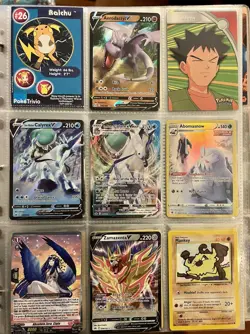 Vintage Pokemon Card Collection - No Binder Lot 5 Pages - Holo - Modern LP/NM - Image 3