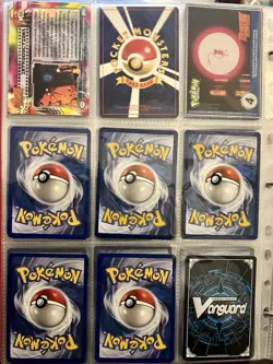 Vintage Pokemon Card Collection - No Binder Lot 5 Pages - Holo - Modern LP/NM - Image 4