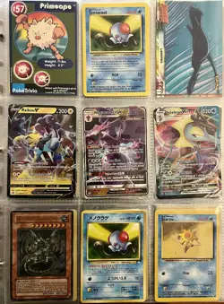 Vintage Pokemon Card Collection - No Binder Lot 5 Pages - Holo - Modern LP/NM - Image 5