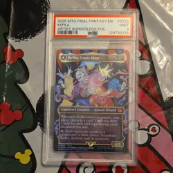 Kefka, Court Mage (0322) (Borderless) Final Fantasy Foil Mint PSA 9 - Image 1
