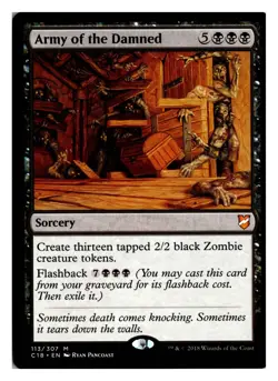 Army of the Damned 113 Mythic Commander 2018 NM - Image 1