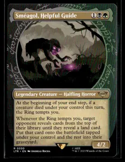2023 MTG LTR Smeagol, Helpful Guide R Legendary Creature #330 - Image 1